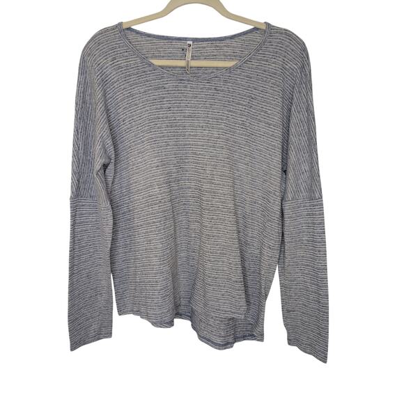 KUHL Allura Linen Blend Long Sleeve Lightweight Sweater Women Size XL Gray - Picture 1 of 10